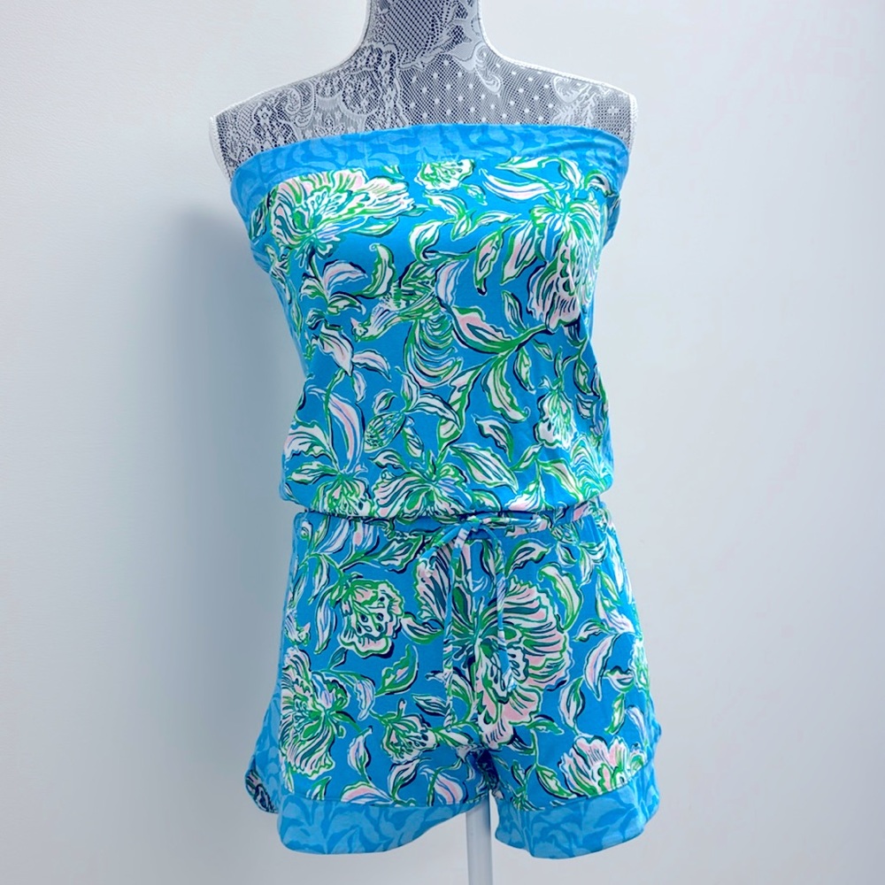 Lilly Pulitzer Rikki Strapless Romper